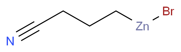 4-(bromozincio)butanenitrile_分子结构_CAS_135579-85-0