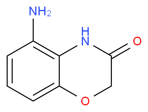 5-Amino-2H-1,4-benzoxazin-3(4H)-one_分子结构_CAS_148890-63-5)