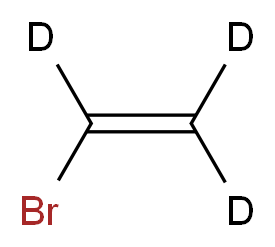 1-bromo(<sup>2</sup>H<sub>3</sub>)ethene_分子结构_CAS_4666-78-8