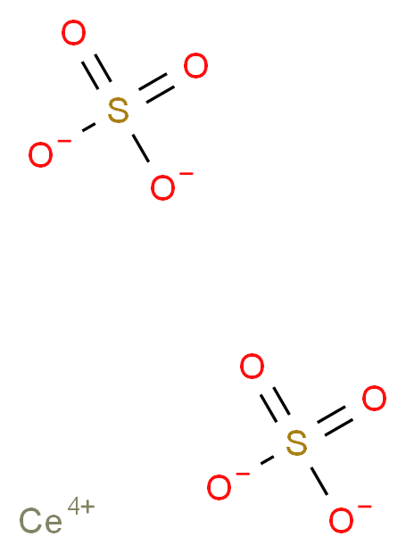 硫酸铈(IV) 溶液_分子结构_CAS_13590-82-4)