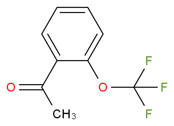 1-[2-(trifluoromethoxy)phenyl]ethan-1-one_分子结构_CAS_)