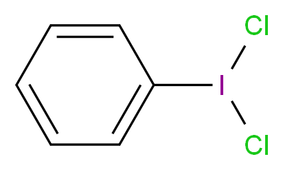 Iodobenzene dichloride_分子结构_CAS_)