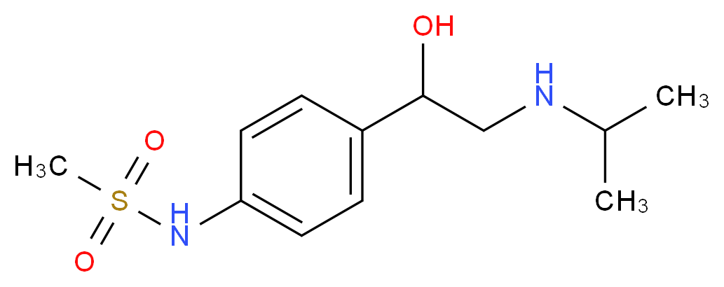 Sotalol Hydrochloride_分子结构_CAS_959-24-0)