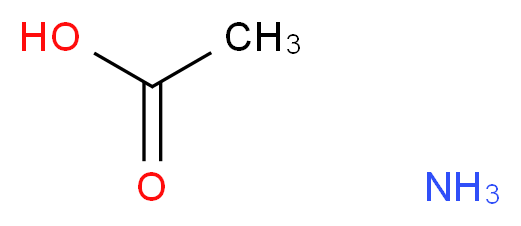 acetic acid amine_分子结构_CAS_631-61-8