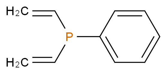 diethenyl(phenyl)phosphane_分子结构_CAS_26681-88-9