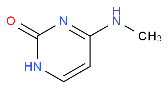 4-(methylamino)-1,2-dihydropyrimidin-2-one_分子结构_CAS_6220-47-9