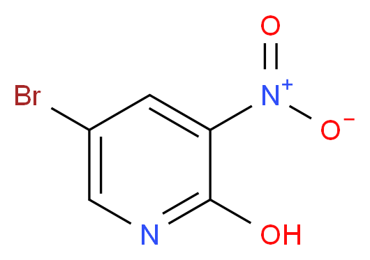 5-Bromo-3-nitro-2-pyridinol_分子结构_CAS_15862-34-7)