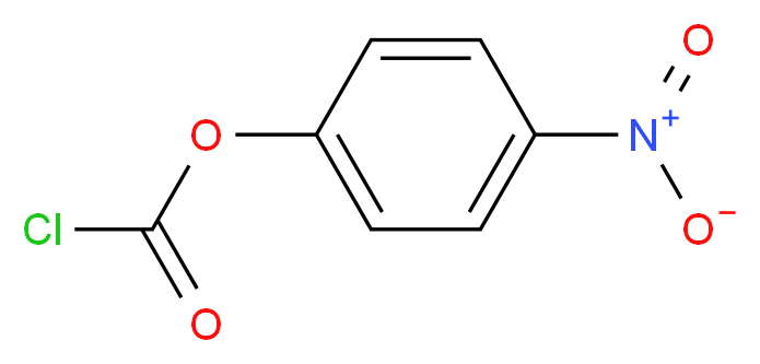4-Nitrophenyl chloroformate_分子结构_CAS_7693-46-1)