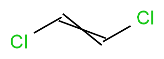 (E)-1,2-dichloroethene_分子结构_CAS_156-60-5