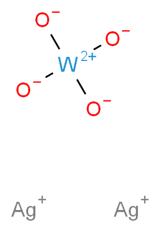 SILVER TUNGSTATE_分子结构_CAS_13465-93-5)