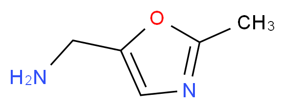 (2-methyloxazol-5-yl)methanamine_分子结构_CAS_141567-36-4)