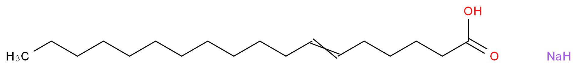 octadec-6-enoic acid sodium_分子结构_CAS_6697-77-4