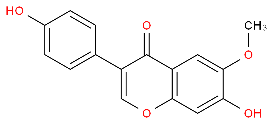 CAS_446-72-0 分子结构