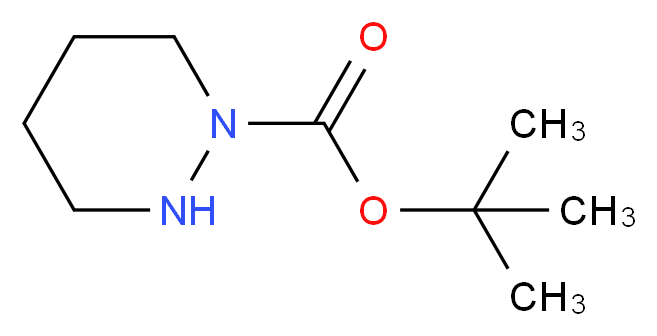 tert-Butyl tetrahydro-1(2H)-pyridazinecarboxylate_分子结构_CAS_154972-37-9)