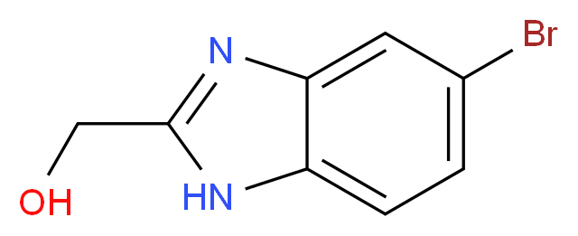 (5-Bromo-1H-benzimidazol-2-yl)methanol_分子结构_CAS_540516-28-7)