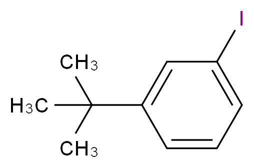1-tert-butyl-3-iodobenzene_分子结构_CAS_58164-02-6