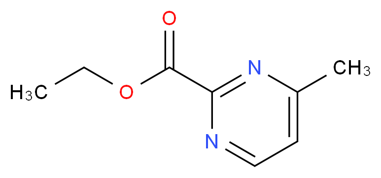 ethyl 4-methylpyrimidine-2-carboxylate_分子结构_CAS_1196156-62-3