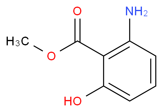 Methyl 2-amino-6-hydroxybenzoate_分子结构_CAS_64241-01-6)