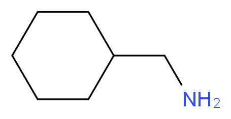 cyclohexylmethanamine_分子结构_CAS_3218-02-8