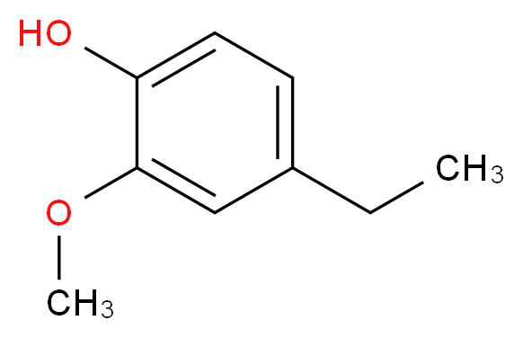 4-ethyl-2-methoxyphenol_分子结构_CAS_)