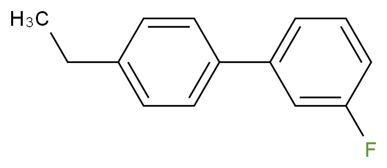 4'-Ethyl-3-fluoro-1,1'-biphenyl_分子结构_CAS_948043-99-0)