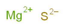 magnesium(2+) ion sulfanediide_分子结构_CAS_12032-36-9