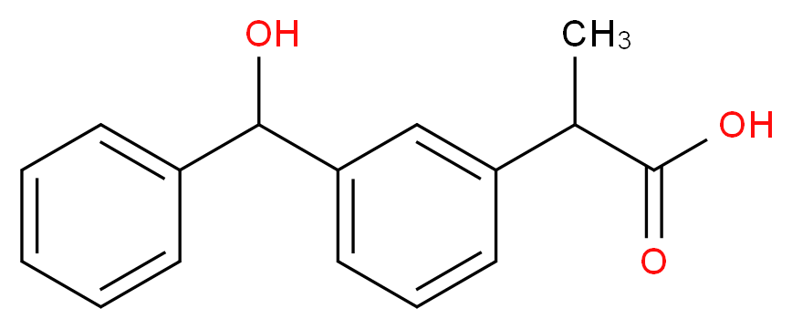 Dihydro Ketoprofen(Mixture of Diastereomers)_分子结构_CAS_59960-32-6)