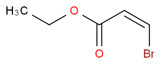 顺-3-溴丙烯酸乙酯_分子结构_CAS_31930-34-4)