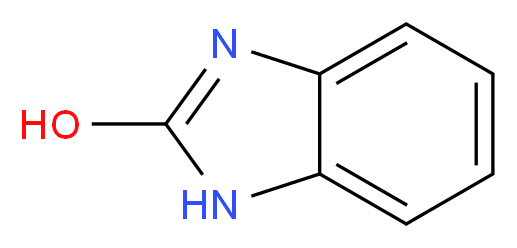 2-Hydroxybenzimidazole 97%_分子结构_CAS_615-16-7)