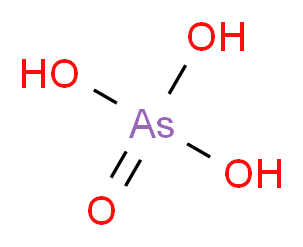 arsoric acid_分子结构_CAS_7778-39-4