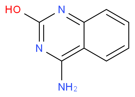 4-aminoquinazolin-2-ol_分子结构_CAS_50440-88-5