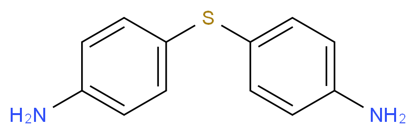 4-[(4-aminophenyl)sulfanyl]aniline_分子结构_CAS_139-65-1