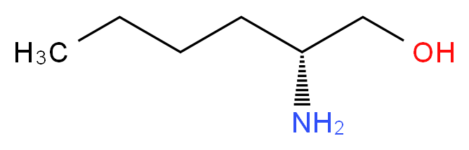 (2R)-2-aminohexan-1-ol_分子结构_CAS_80696-28-2