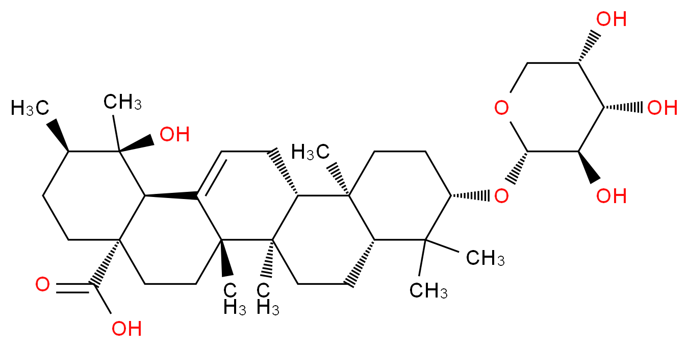 Ziyuglycoside II_分子结构_CAS_35286-59-0)