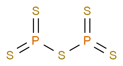 [(disulfanylidene-λ<sup>5</sup>-phosphanyl)sulfanyl]-λ<sup>5</sup>-phosphanedithione_分子结构_CAS_1314-80-3