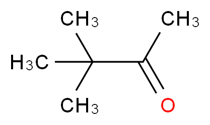 tert-BUTYL METHYL KETONE_分子结构_CAS_75-97-8)