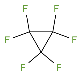 hexafluorocyclopropane_分子结构_CAS_931-91-9