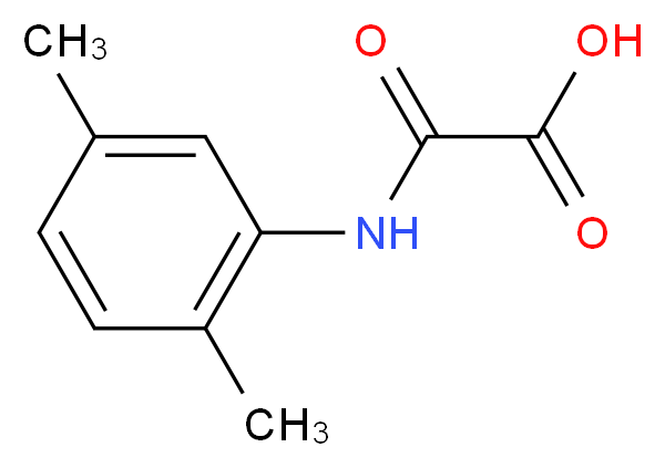 [(2,5-dimethylphenyl)carbamoyl]formic acid_分子结构_CAS_959240-41-6