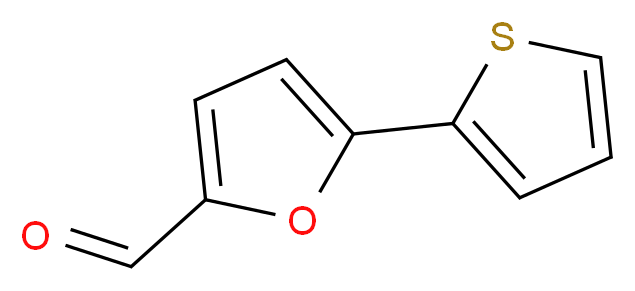 5-thien-2-yl-2-furaldehyde_分子结构_CAS_32364-30-0)