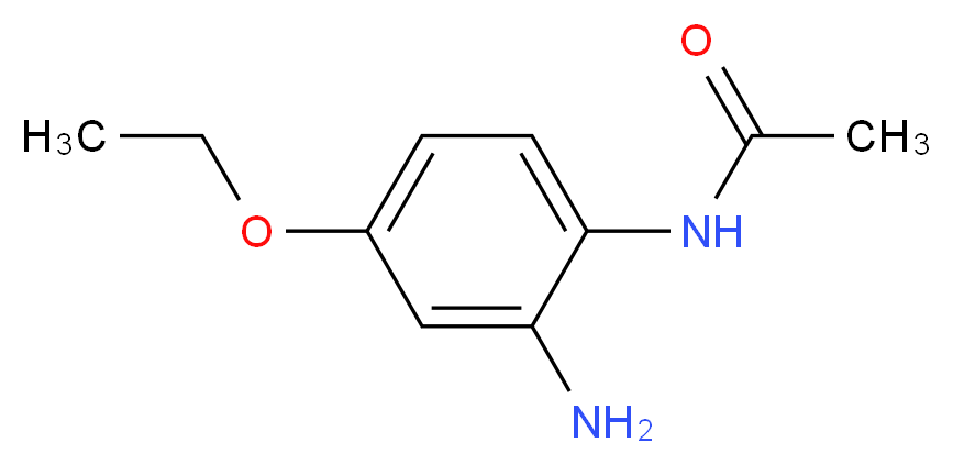 N-(2-Amino-4-ethoxyphenyl)acetamide_分子结构_CAS_67169-91-9)