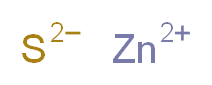 zinc(2+) ion sulfanediide_分子结构_CAS_1314-98-3