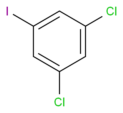 1,3-dichloro-5-iodobenzene_分子结构_CAS_)