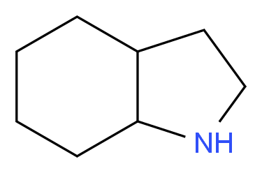 Octahydro-1H-indole_分子结构_CAS_4375-14-8)