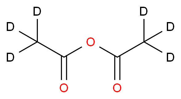 乙酸酐-d6_分子结构_CAS_16649-49-3)