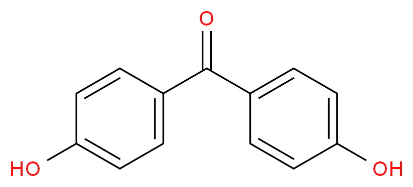 4,4'-二羟基苯甲酮_分子结构_CAS_611-99-4)