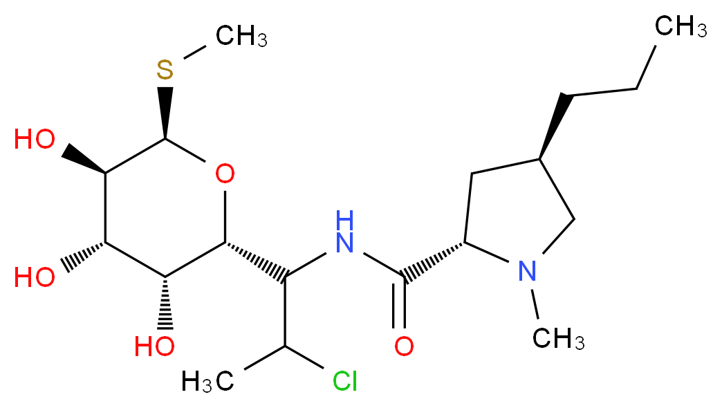 Clindamycin_分子结构_CAS_18323-44-9)