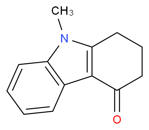 1,2,3,9-Tetrahydro-9-methyl-4H-carbazole-4-one_分子结构_CAS_27387-31-1)