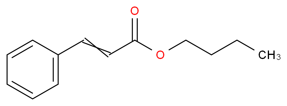 butyl 3-phenylprop-2-enoate_分子结构_CAS_538-65-8