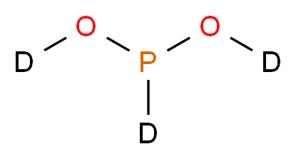 (<sup>2</sup>H<sub>3</sub>)phosphonous acid_分子结构_CAS_57583-56-9