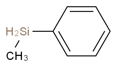 methyl(phenyl)silane_分子结构_CAS_766-08-5